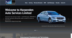 Desktop Screenshot of harpendenautos.co.uk